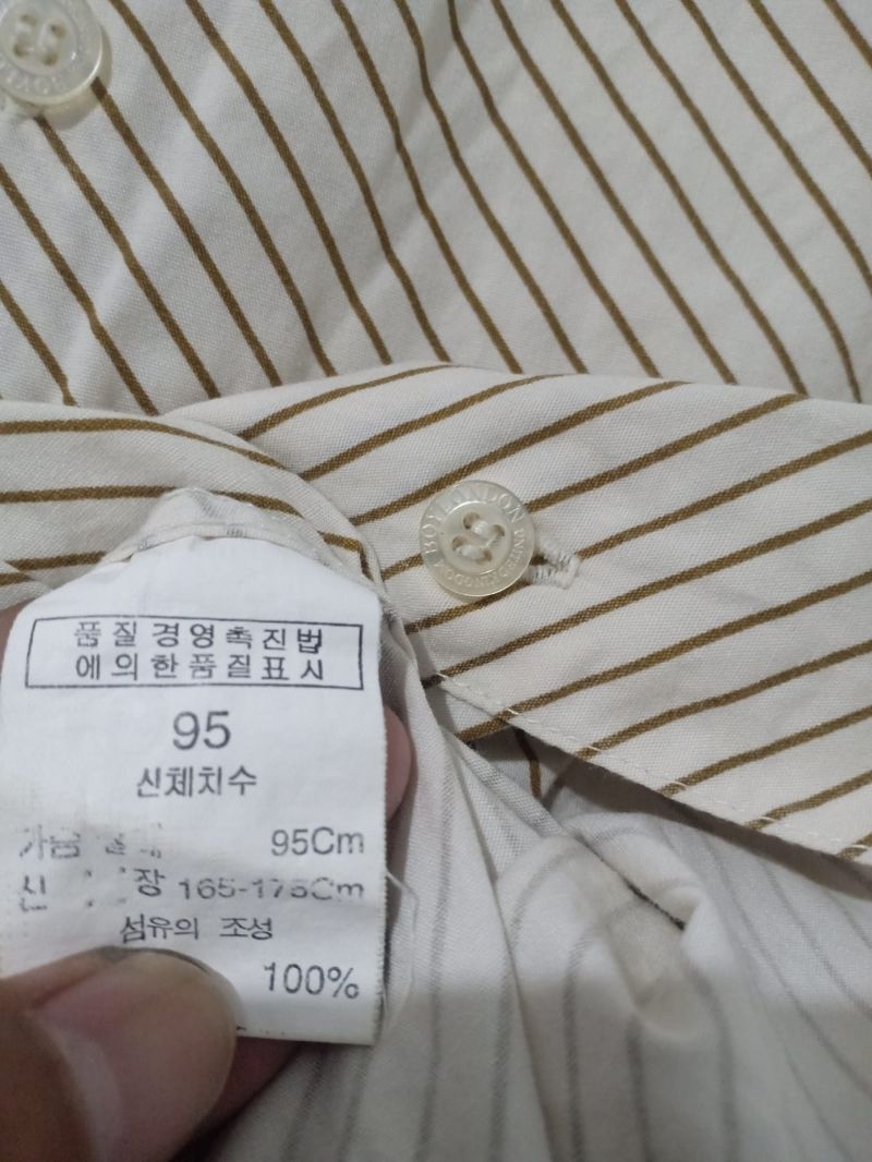 Kemeja Boy London Size L, foto 5