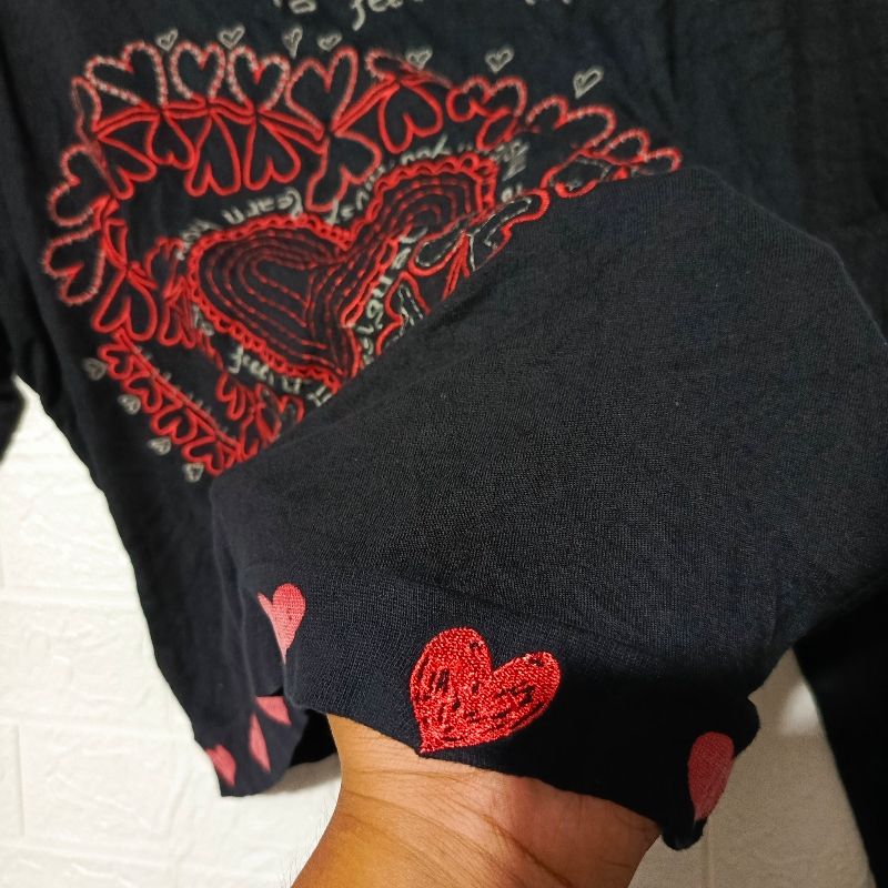 Desigual x avant garde tops longsleeve, foto 5