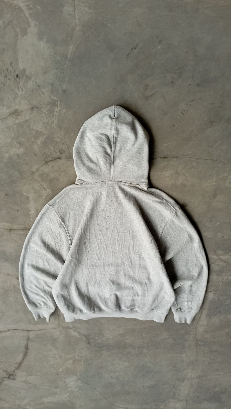 2000's Heavyweight Heather Gray Boxy Hoodie, foto 4