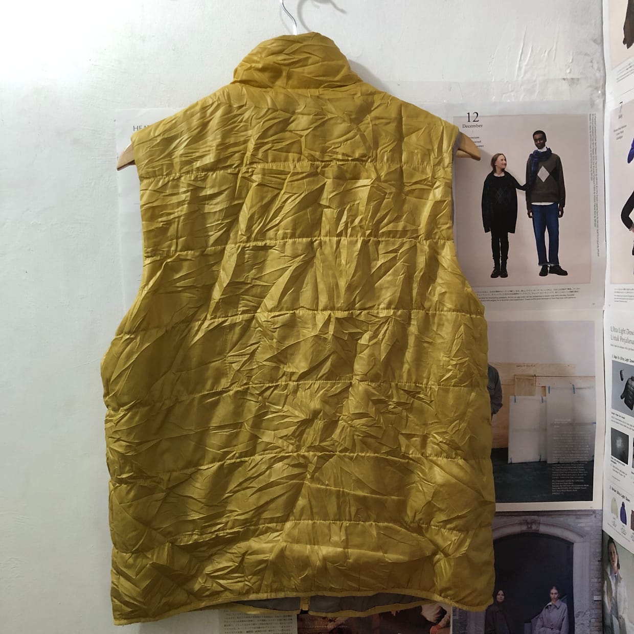 Casual Vest Pria yellow, foto 3