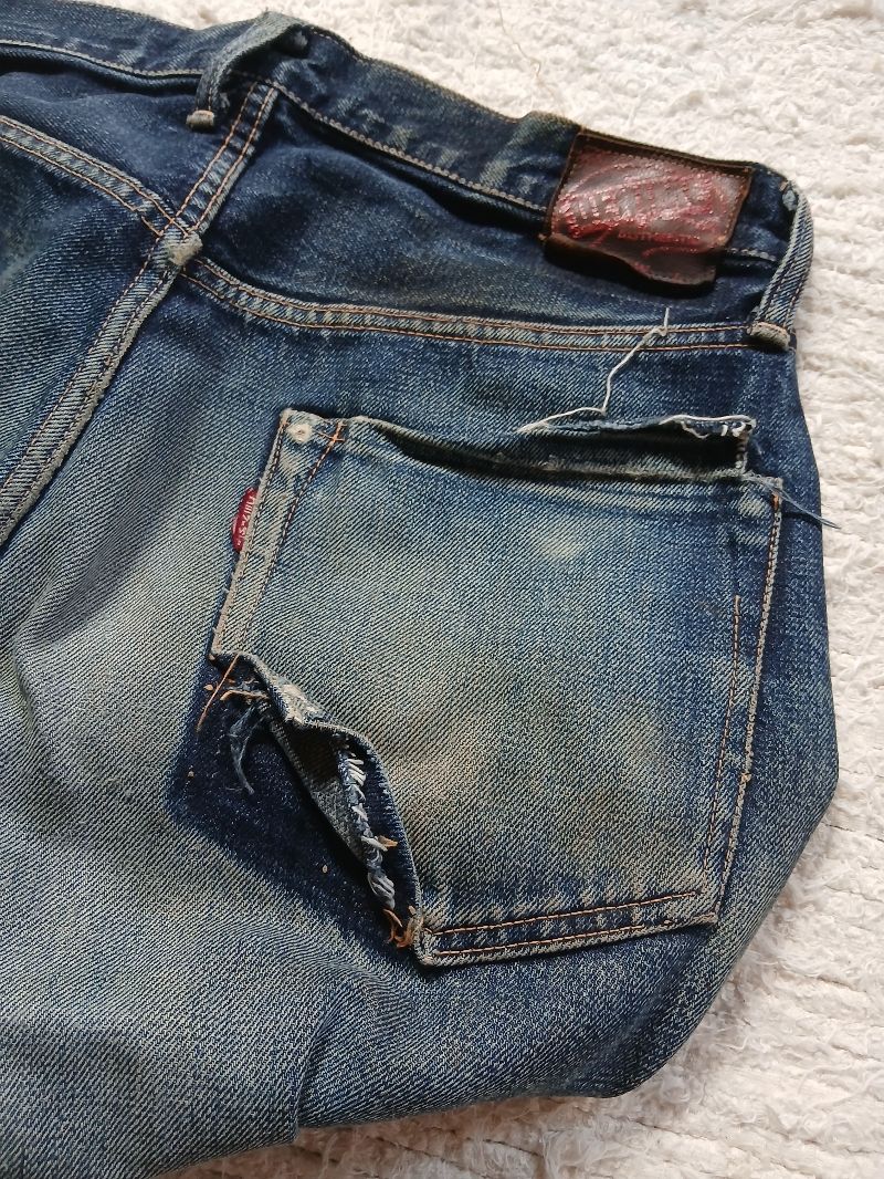 Vtg Denime Japan Selvedge, foto 5