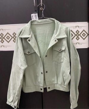 JAKET SAGE GREEN