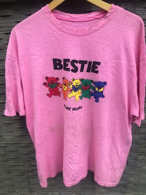 Casual T-shirt Pria pink