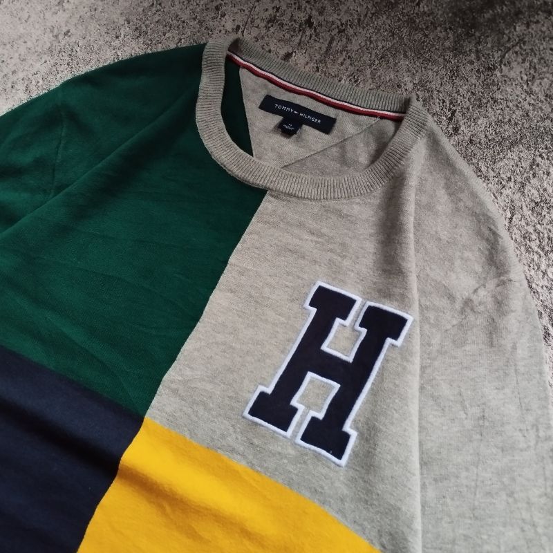 Tommy Hilfiger Casual Sweater Pria multicolor, foto 3