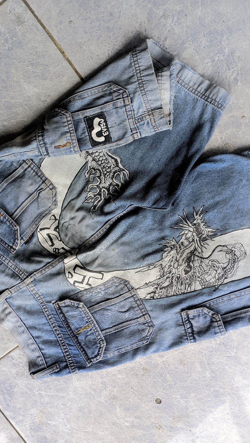 JORTS CUSTOM EVISU, foto 4