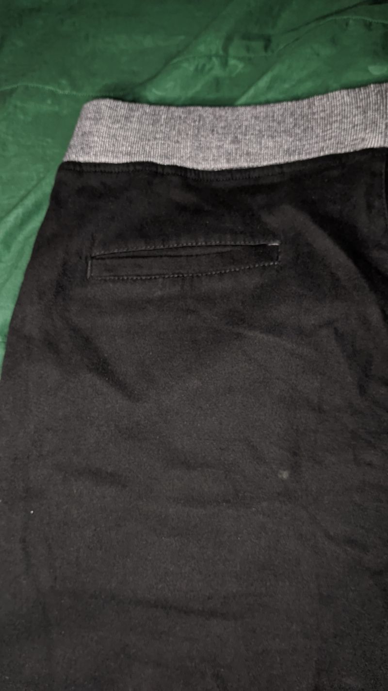 code MALE celana pendek pria HITAM rip karet, foto 6
