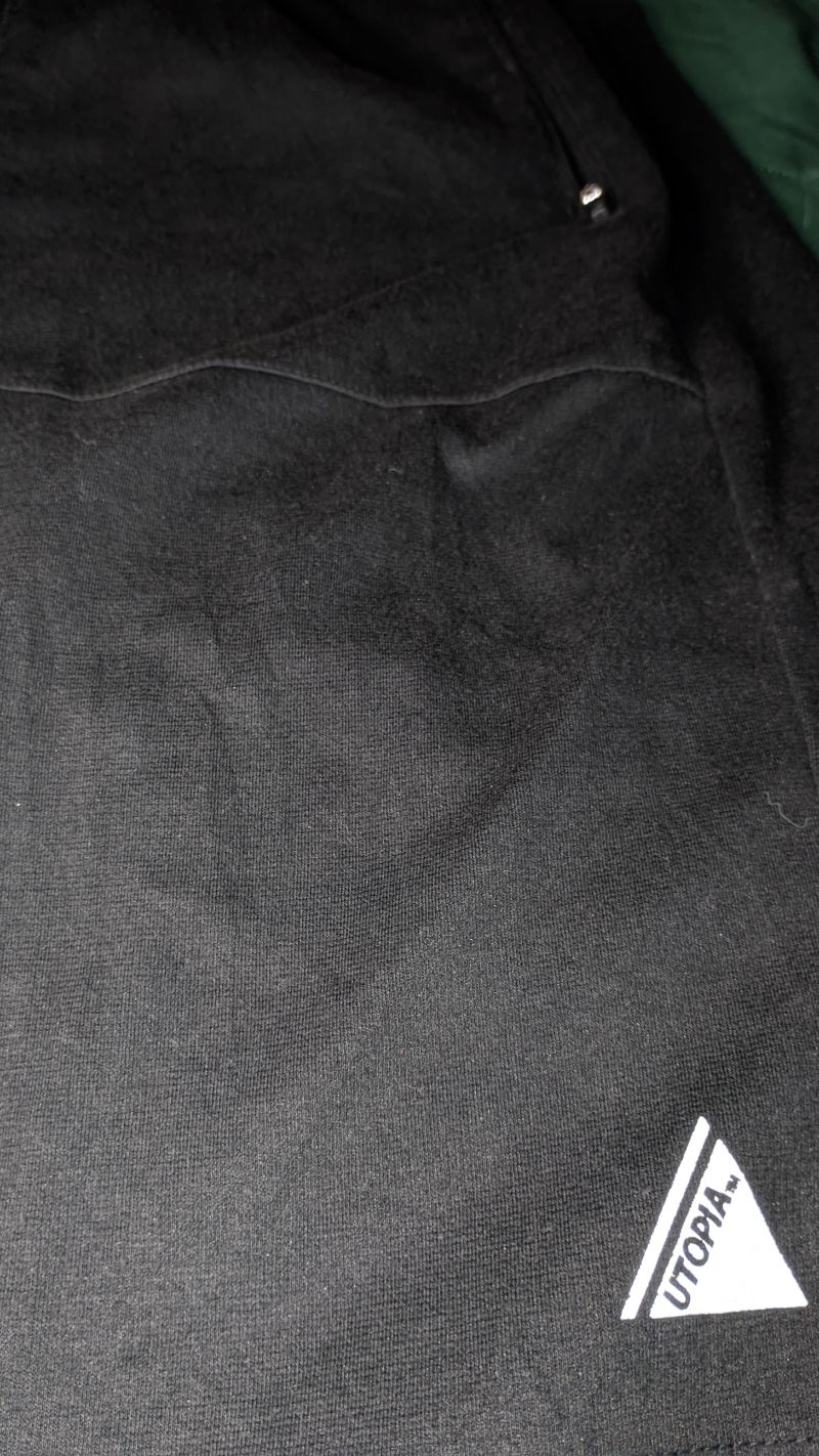 SOIE celana pendek Pria Hitam, foto 5