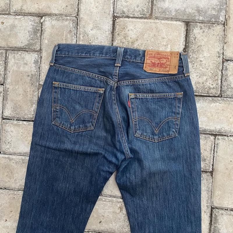 501 LONG PANTS DENIM REGULER FIT, foto 5
