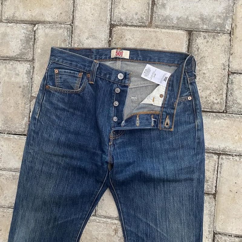 501 LONG PANTS DENIM REGULER FIT, foto 4