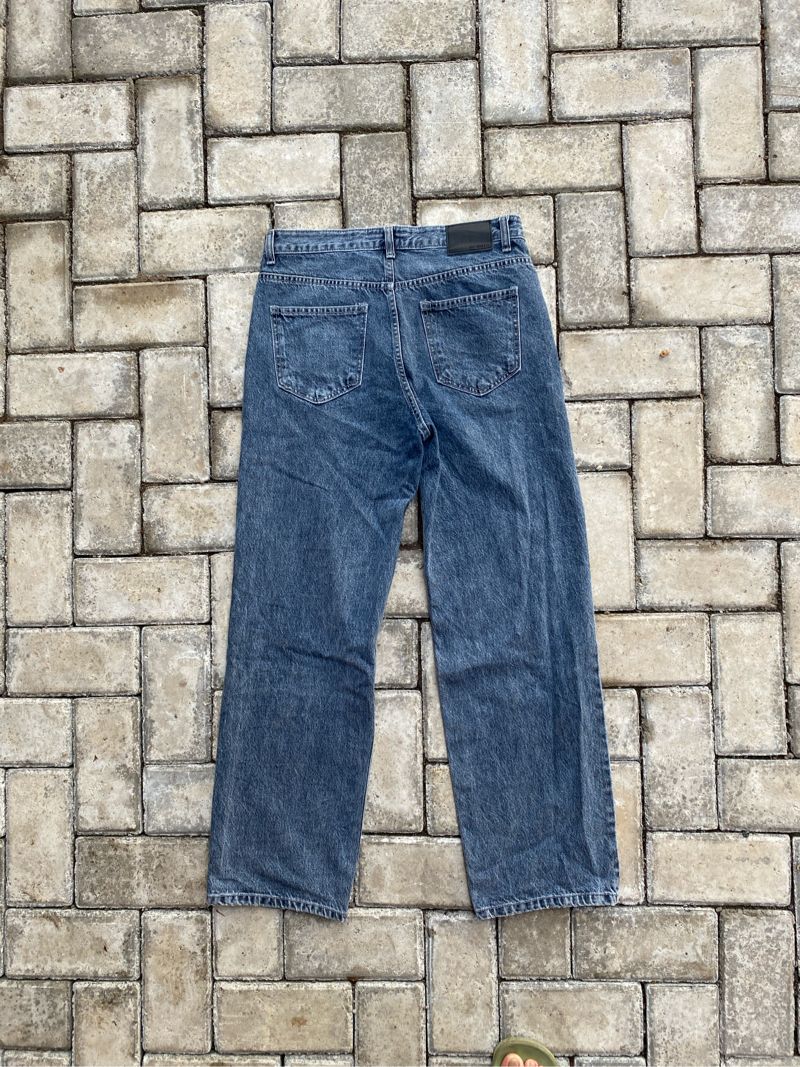 NINE HEART LONG PANTS DENIM WIDE, foto 2