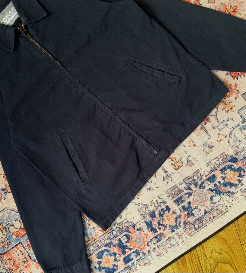 Casual Harrington jacket Pria navy, foto 5