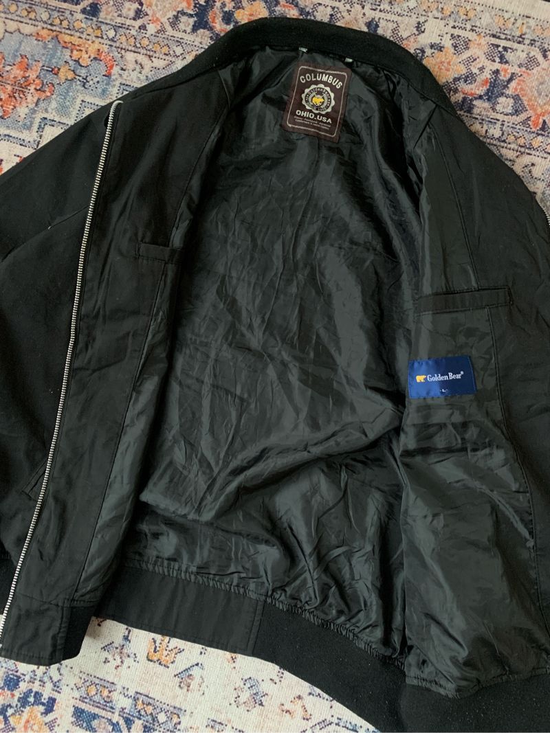 Casual Harrington jacket Pria black, foto 5