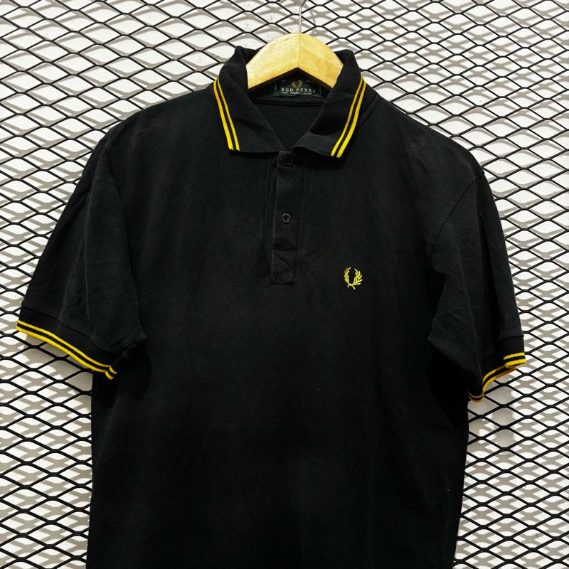 kaos kerah lengan pendek fred perry second original, foto 2