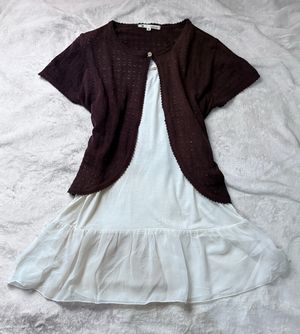 dress over jeans set