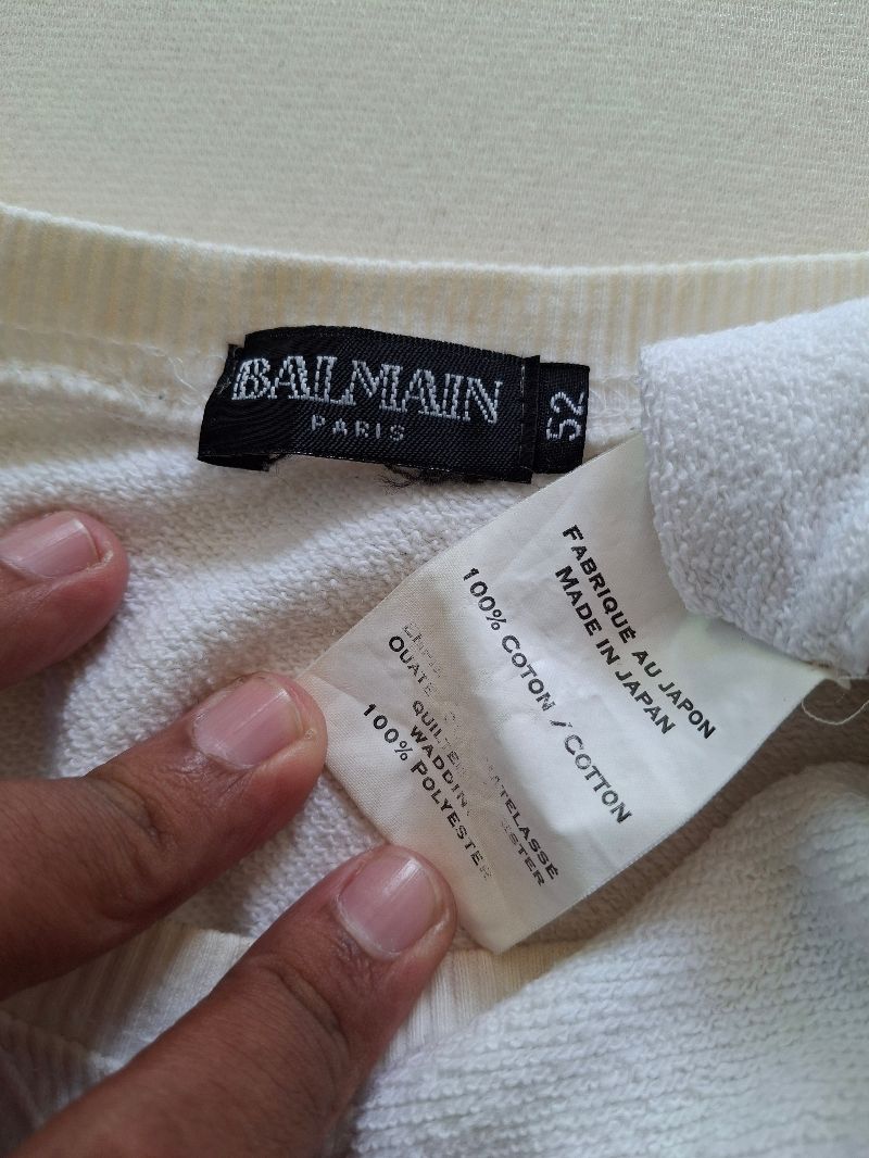 CREWNECK SWEATSHIRT BALMAIN PARIS, foto 3
