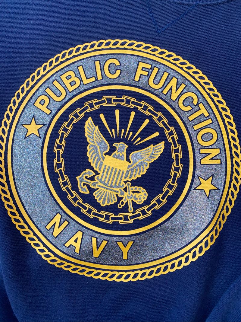 Parody USN Public Function Navy Crewneck Sweatshirt, foto 2