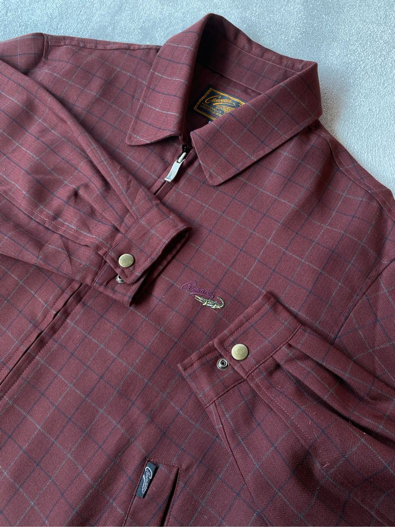 Vintage Crocodile Tartan Work jacket, foto 3