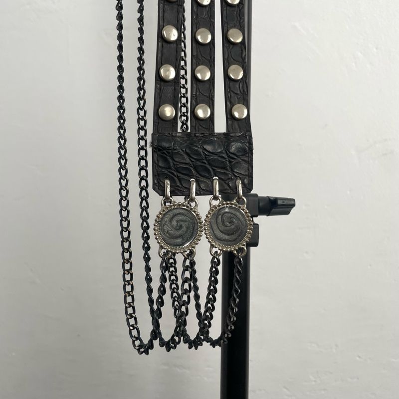 Chain studded belt, foto 5