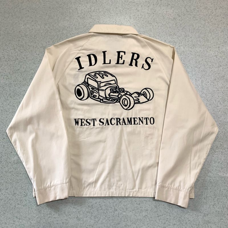 70s L SPORTSMASTER Chainstitch Drizzler Vintage 70s Idlers