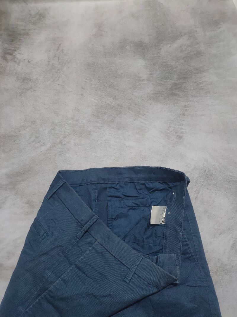 chinos uniqlo sz 33 biru, foto 2