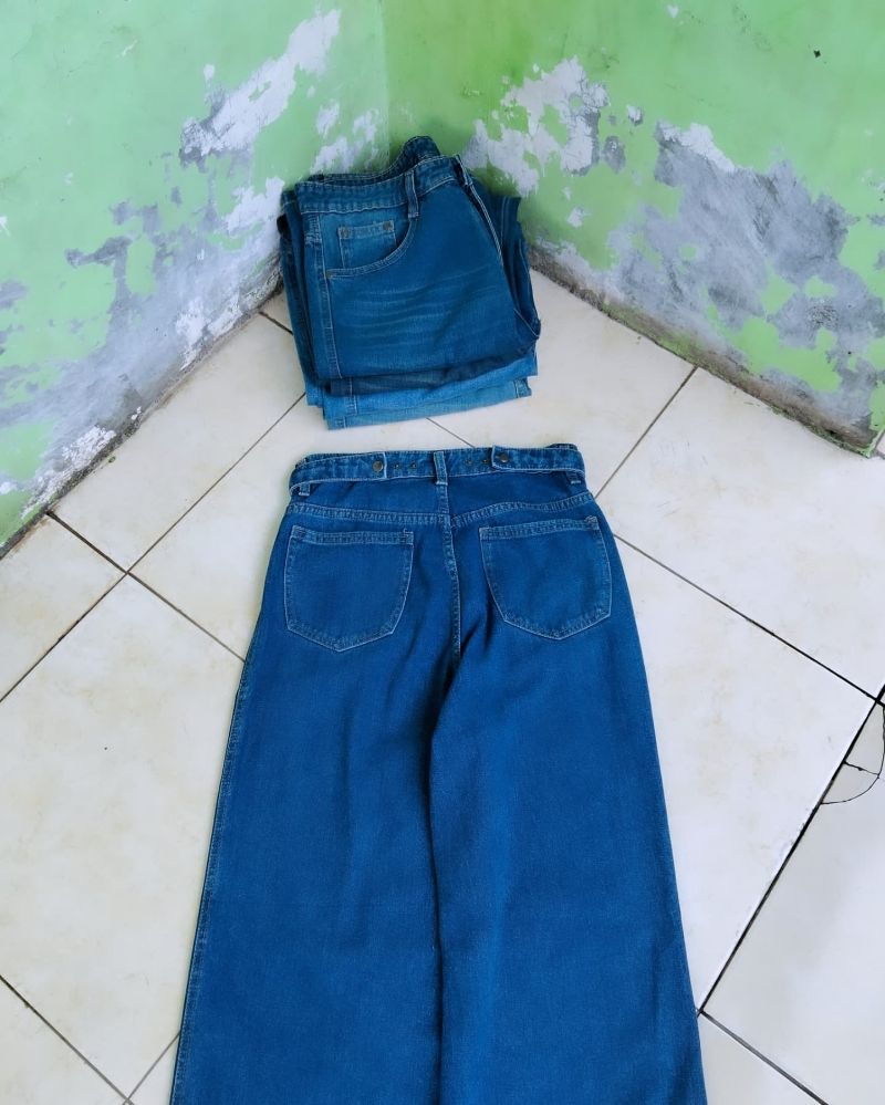 JINISO BAGGY JEANS DRAK BLUE, foto 6
