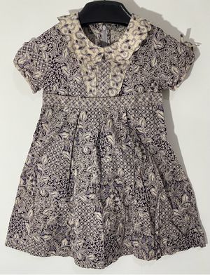DRESS BATIK KERIS ANAK UMUR 3-6TAHUN