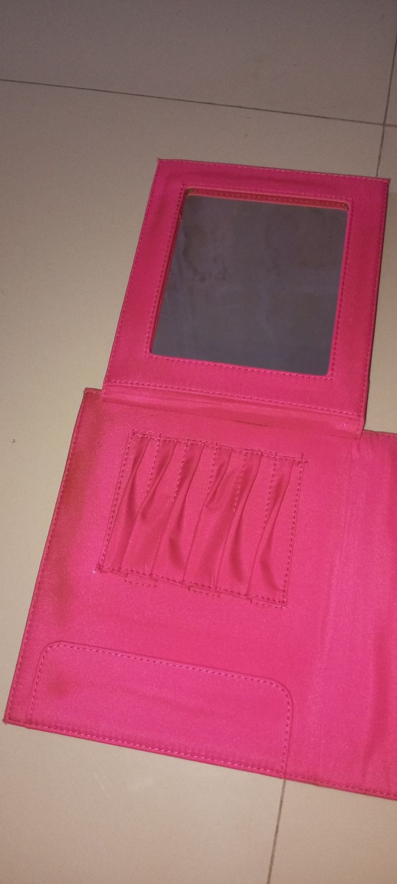 Tas Makeup Pink dengan kaca - Bisa Nego!, foto 4