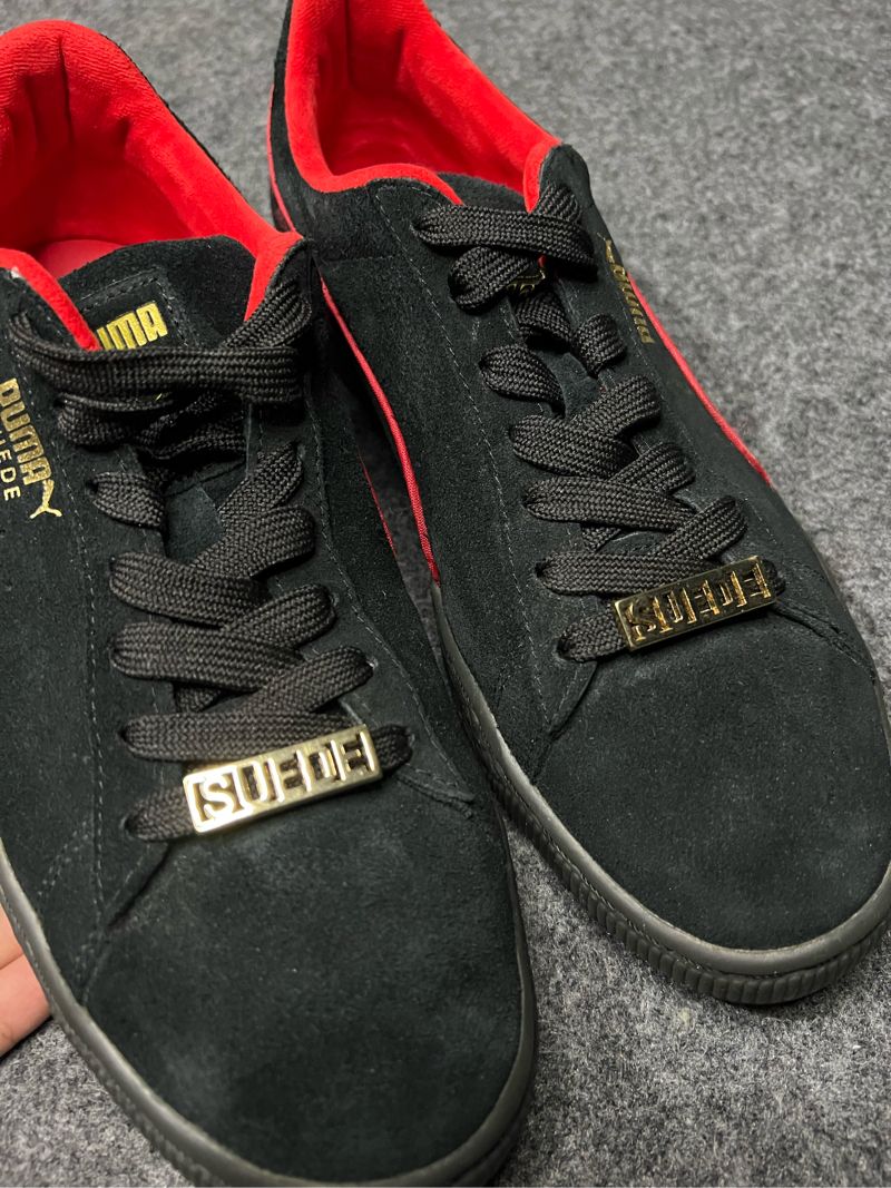 Puma suede x fubu black&red, foto 5