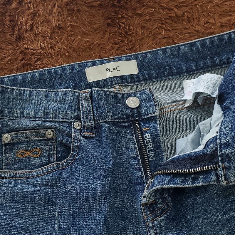 Plac Berlin Ripped Jeans Denim Pants Celana, foto 4