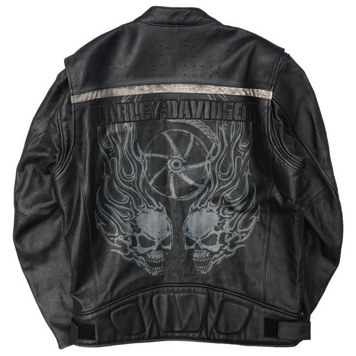 Harley Davidson Leather Jacket Large Chest, foto 2