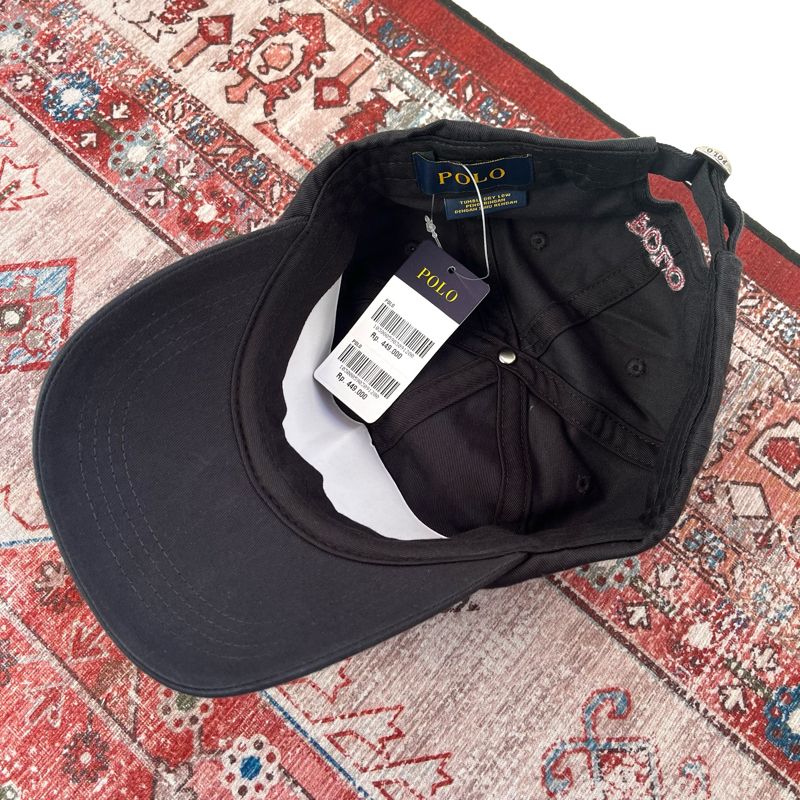 CAPS POLO ORIGINAL COLORS BLACK, foto 5