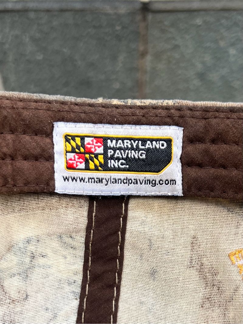 Realtree Maryland Paving Inc Patch Logo, foto 5