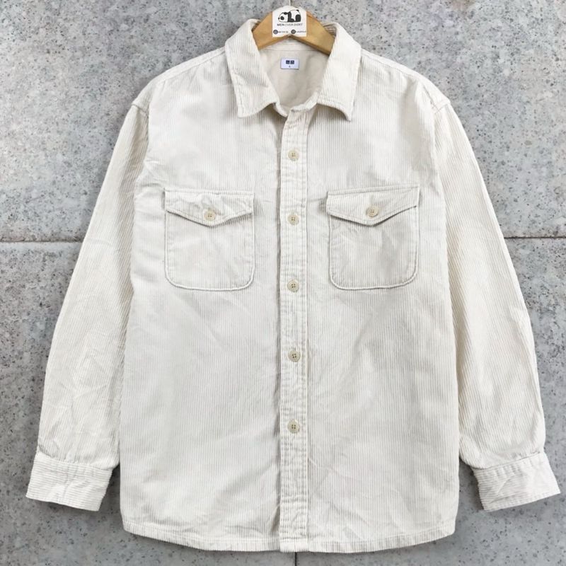 Kemeja Outer Corduroy Uniqlo, foto 2