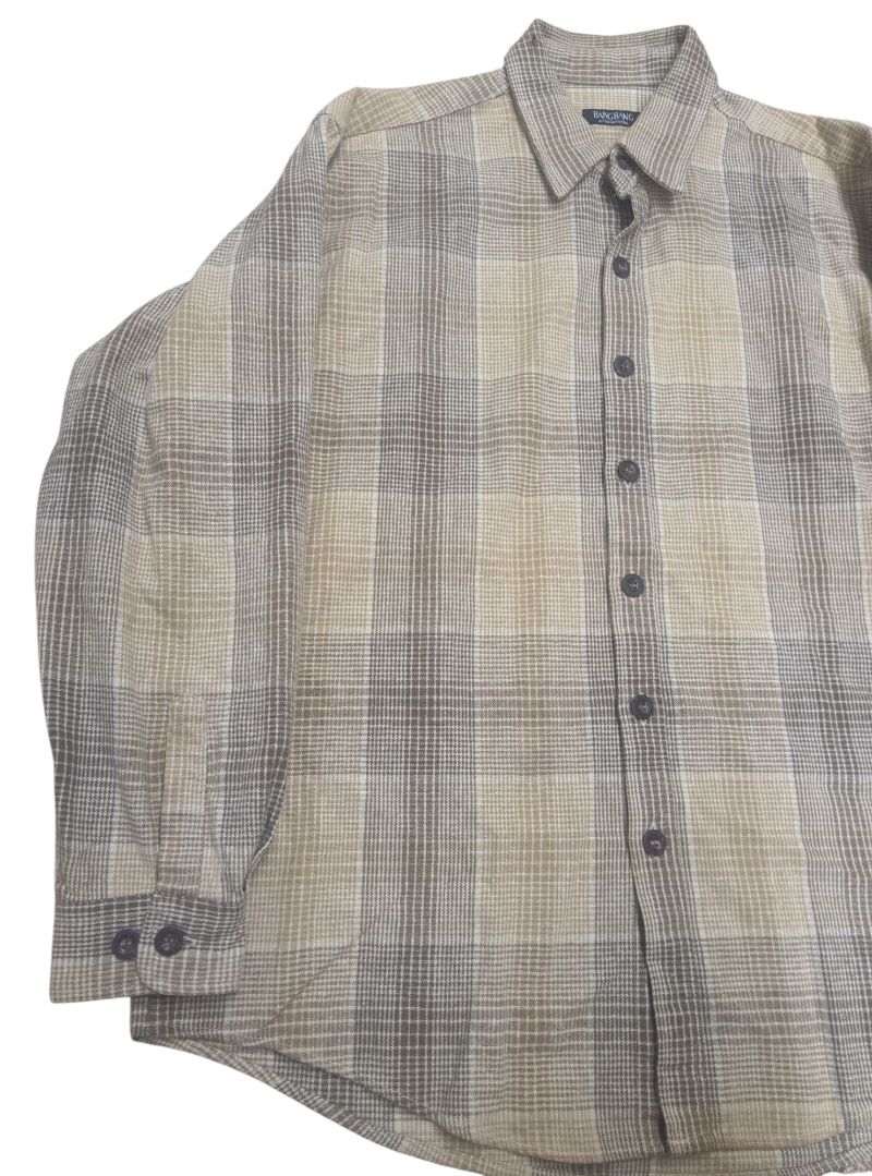 Outer shirt flannel wool tebal, foto 3