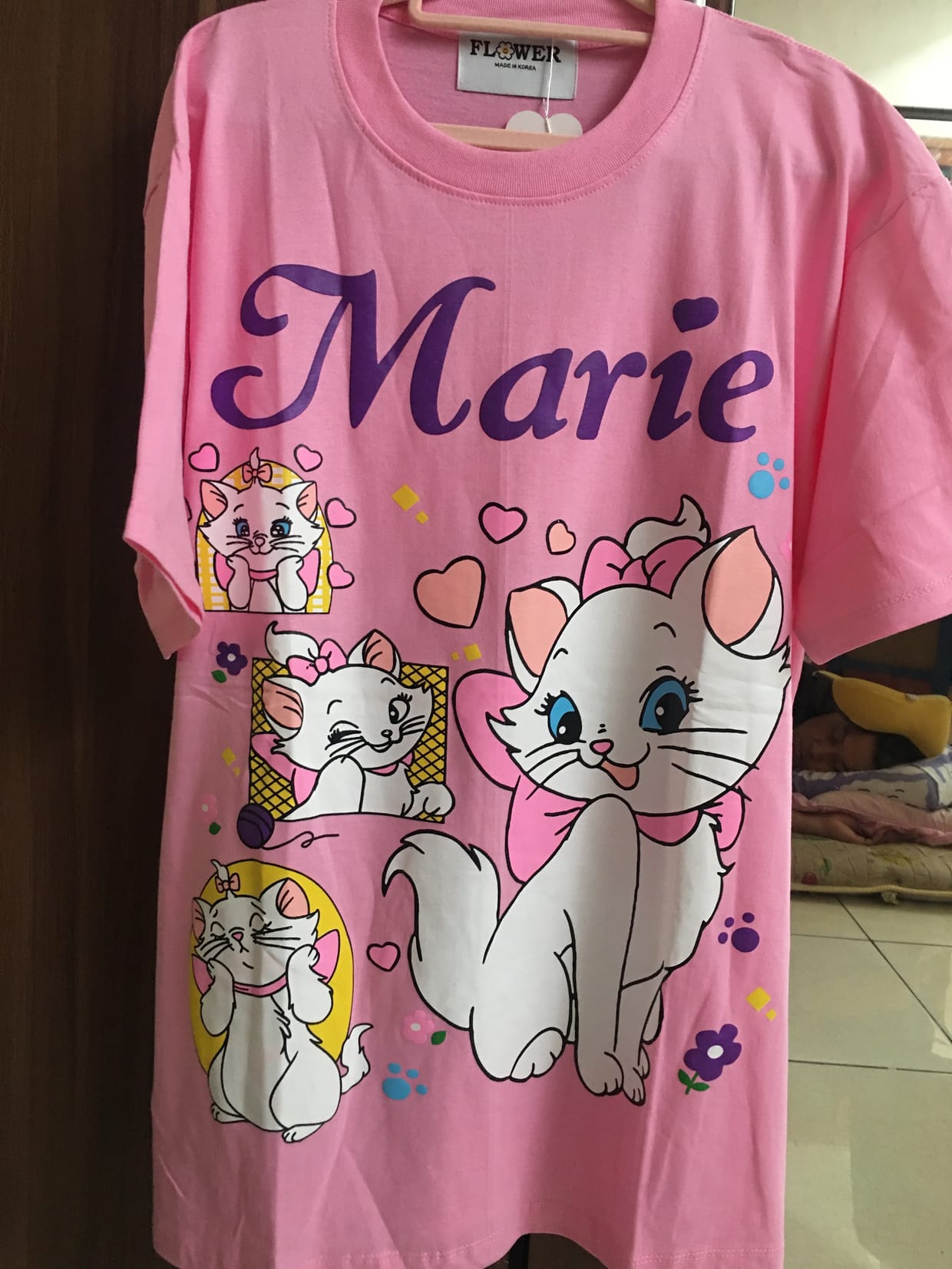 Casual T-shirt Wanita pink