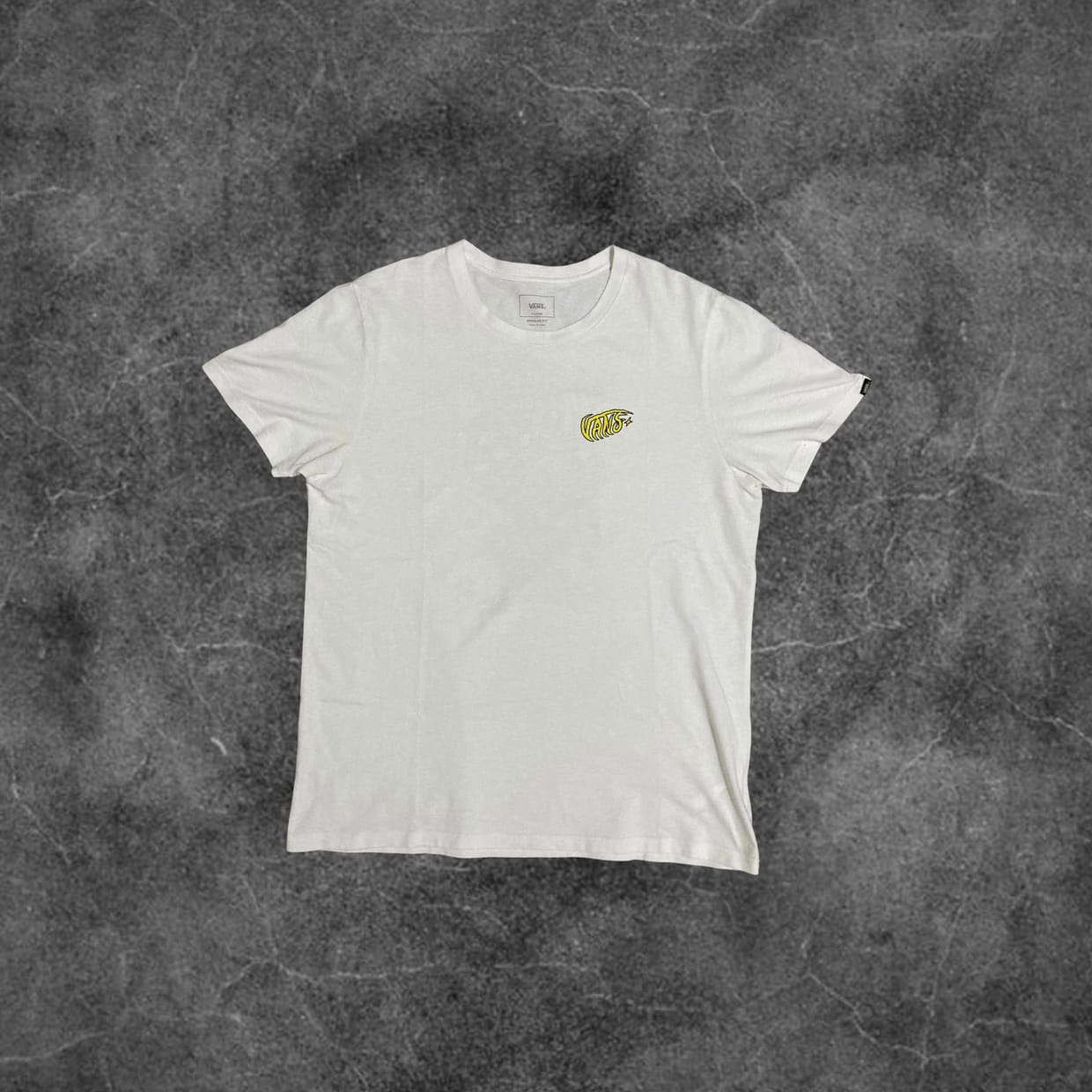 VANS Streetwear Skater T-shirt Pria white