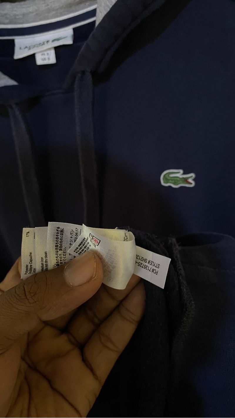 Hoodie Lacoste Small logo, foto 4