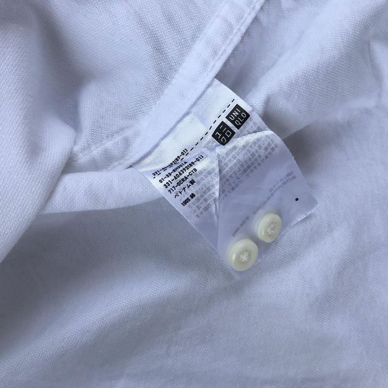 Kemeja Oxford Uniqlo, foto 6