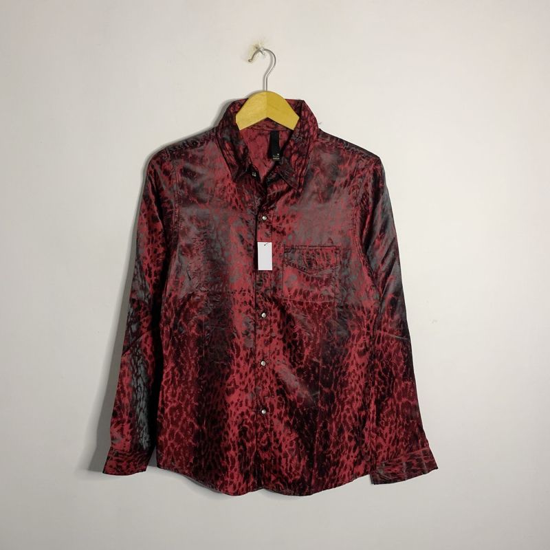 Parsley Red Leopard Shirt Unisex, foto 2