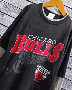 "90s Chalk Line NBA Official License Product Chicago Bulls"