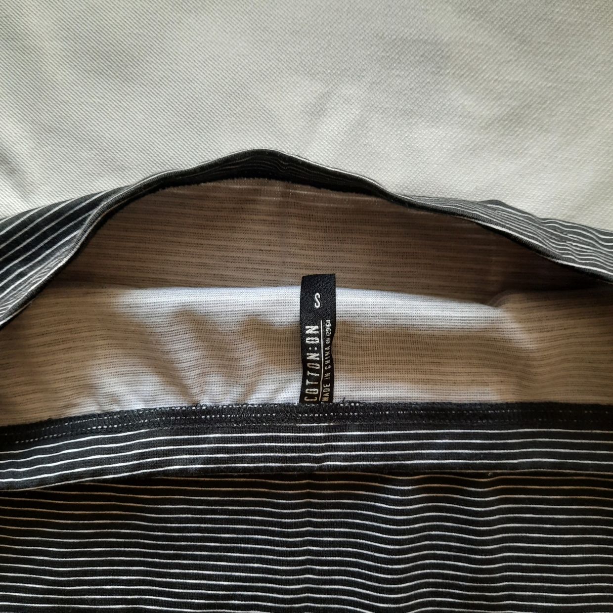 Cotton on black striped mini skirts, foto 3