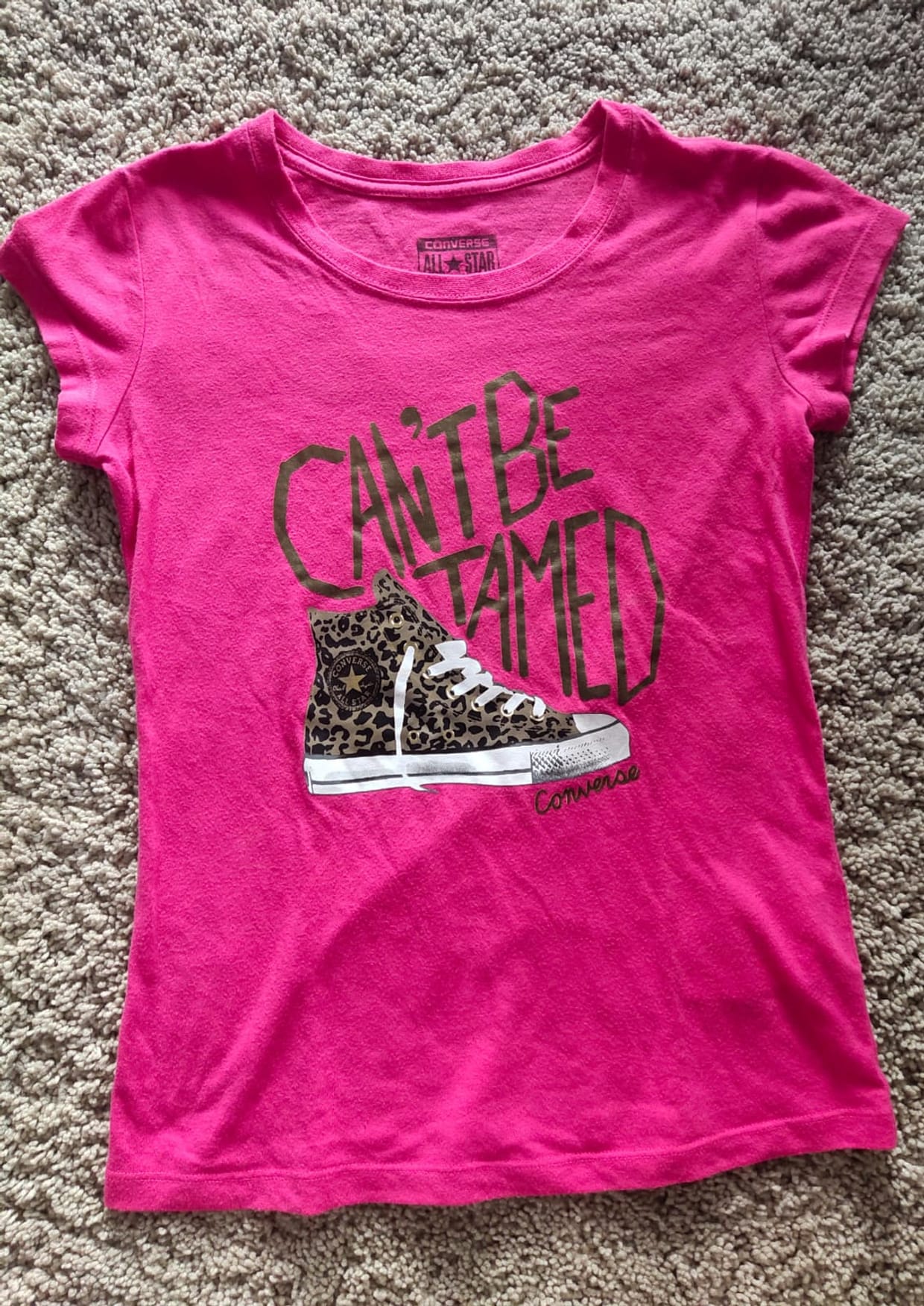Converse Y2K Emo Shirt Wanita pink