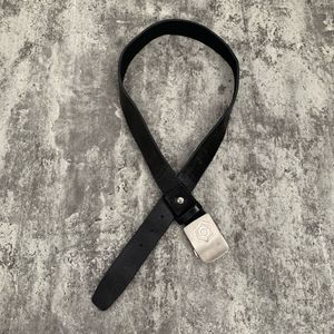 Leather belt Andwelt patent black