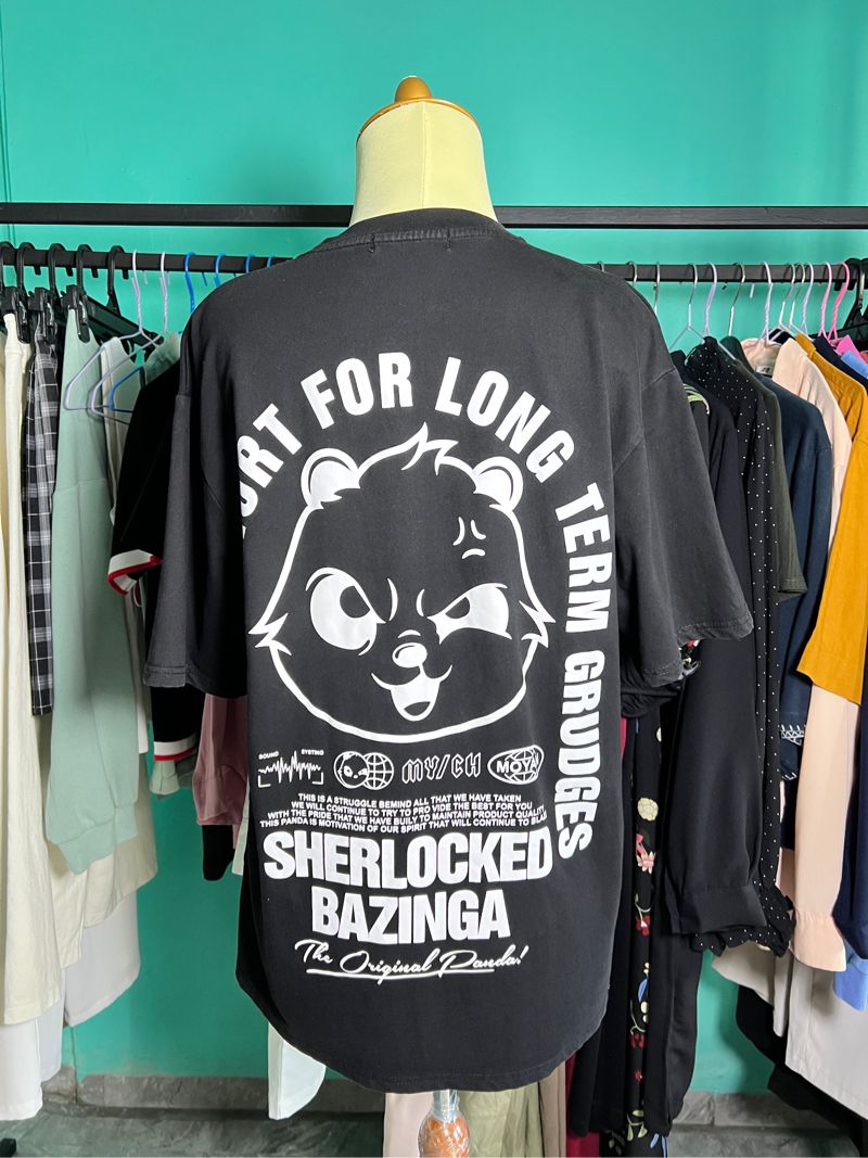 (Thrift) RECOIL Kaos Pria The Original Panda, foto 2