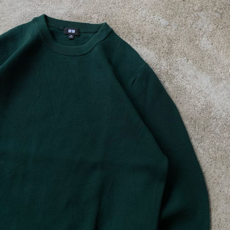 UNIQLO GREEN BOOTLE SWEATER KNIT, foto 3