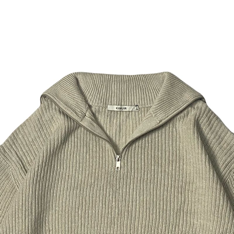 K1MUIR Knit Sweater Halfzip, foto 3