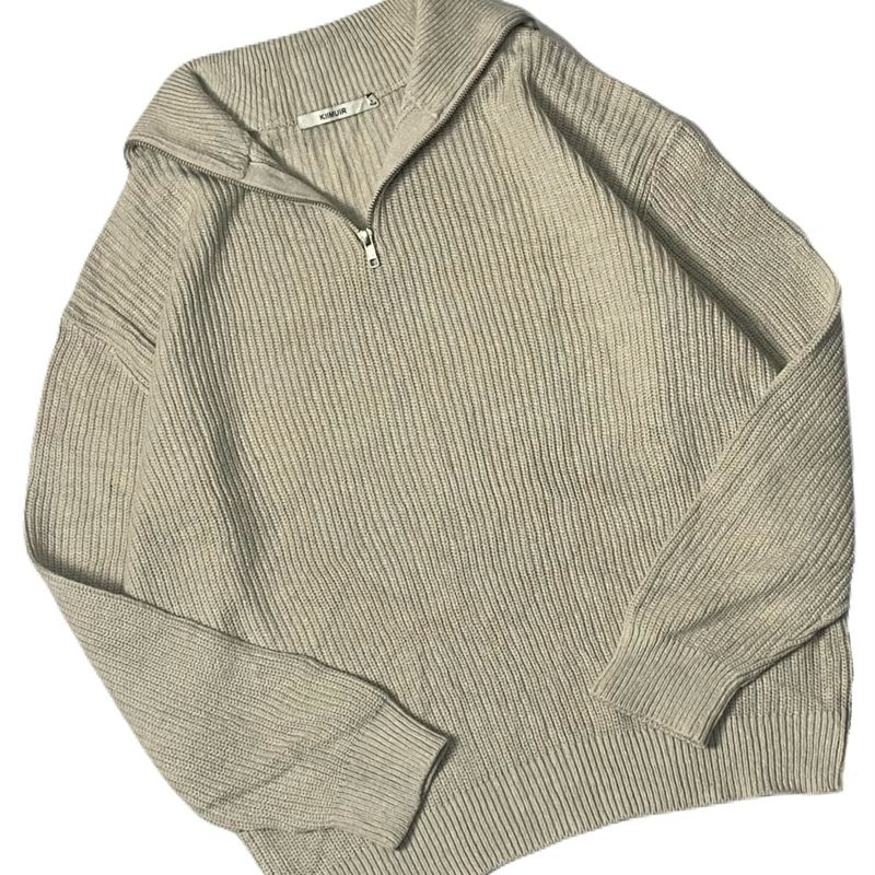 K1MUIR Knit Sweater Halfzip, foto 2