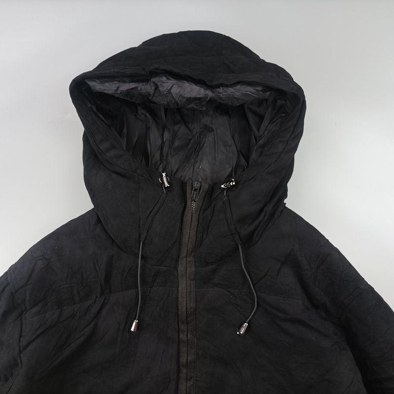Casual Puffer jacket Pria black, foto 2