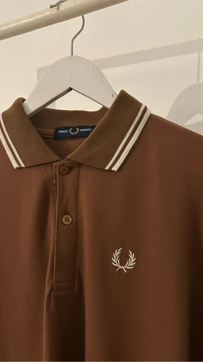Poloshirt Fred Perry brown, foto 2