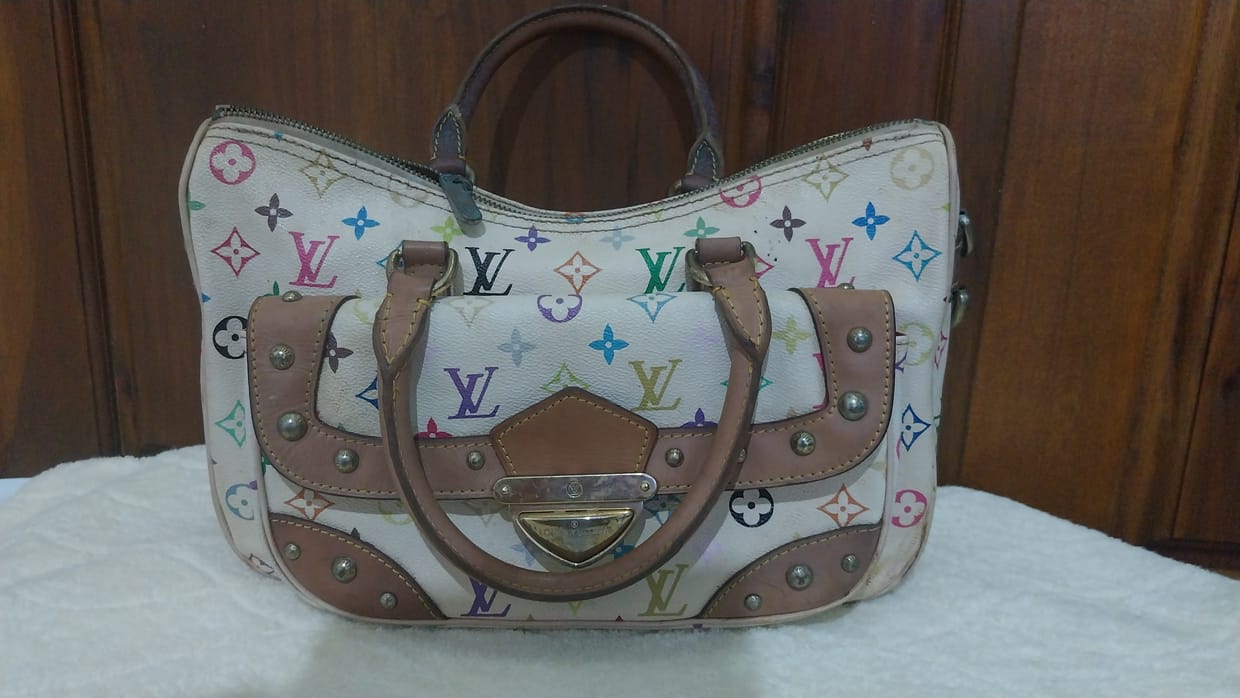 Louis Vuitton Vintage Handbag Wanita multicolor